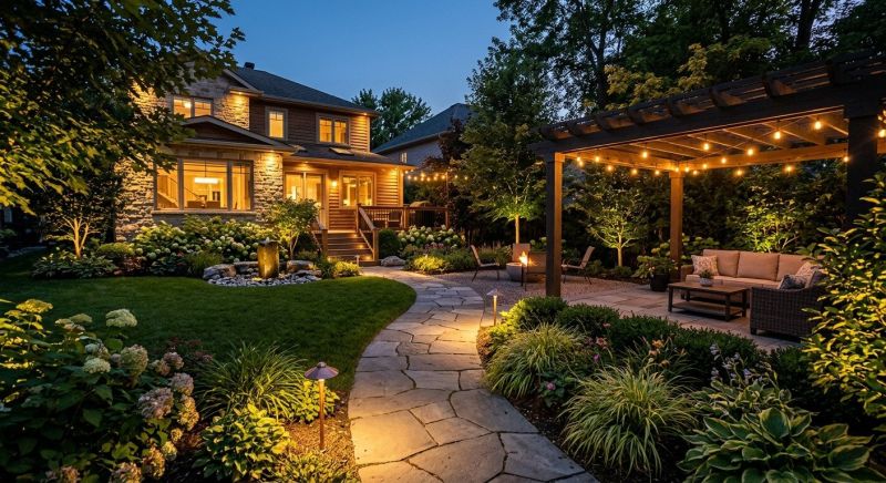Backyard Lighting Service in Kansas City, MO