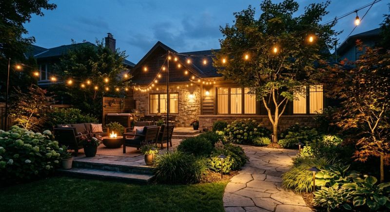 Backyard Lighting Service in Provo, UT