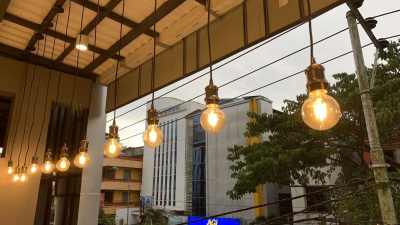 Courtyard Light Installation in Kansas City, MO