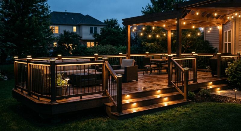 Deck Lights Installation in Kansas City, KS