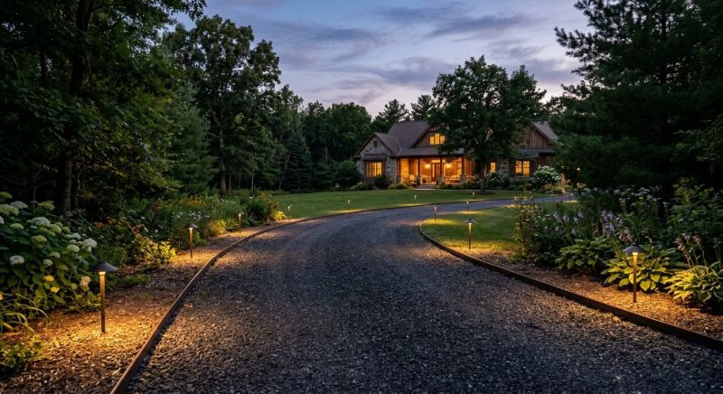 Driveway Lighting Installation in Denver County, CO