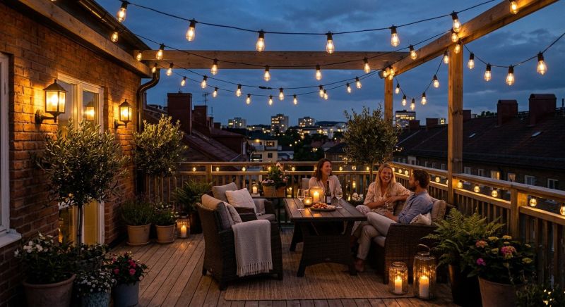 Patio Lights Installation in Littleton, CO