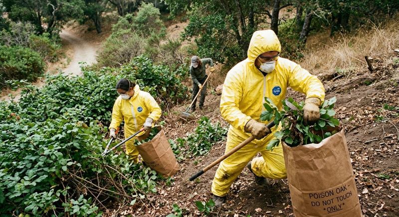 Poison Oak Removal in Montgomery County, PA