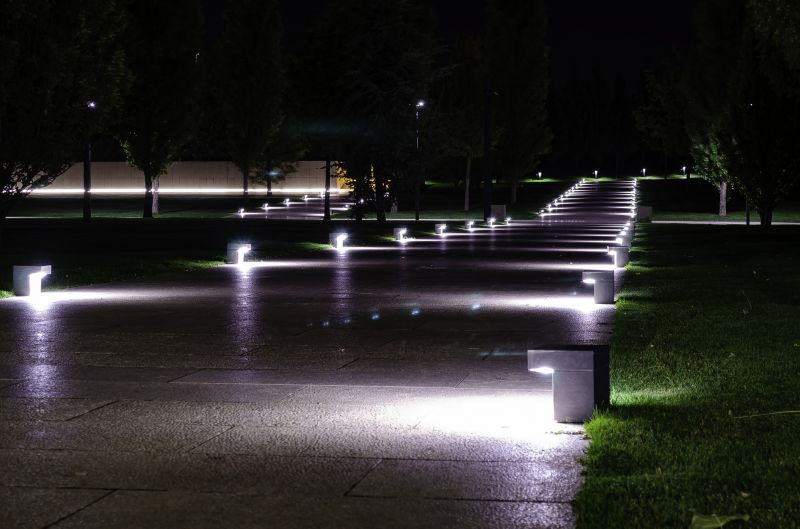 Sidewalk Lighting Installation in Orem, UT