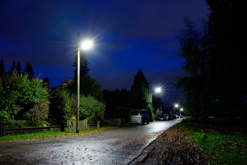 Sidewalk Lighting Installation in Olathe, KS