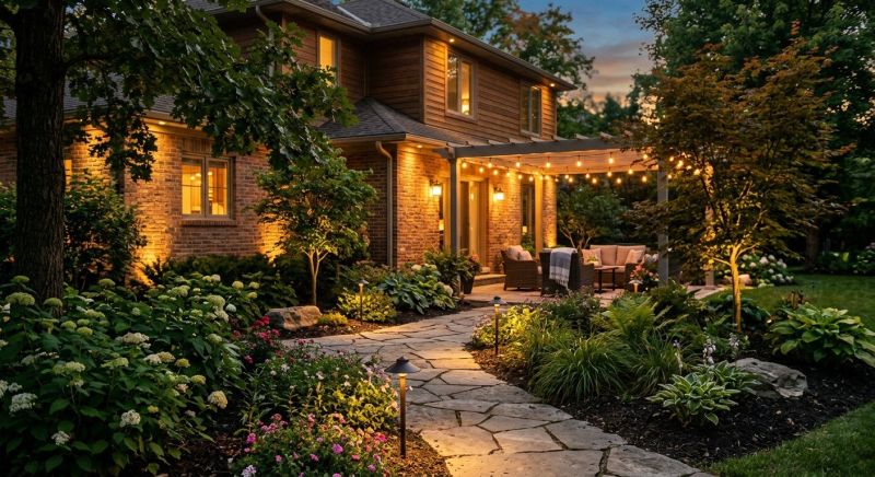 Terrace Lighting Installation in Littleton, CO