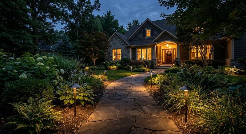 Walkway Lighting Installation in Provo, UT