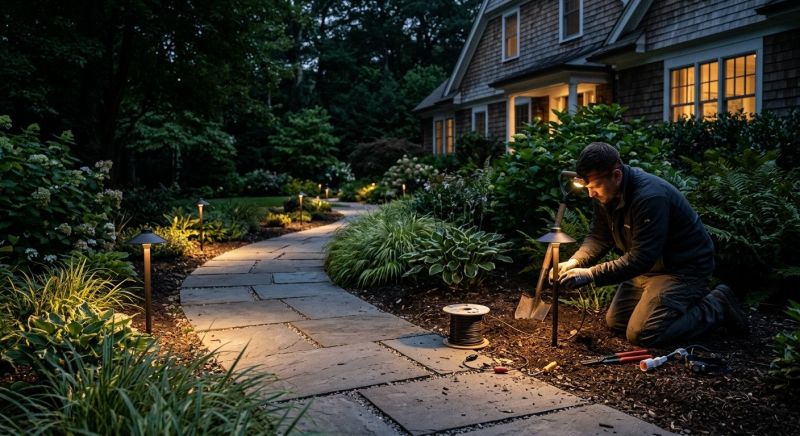 Yard Lights Installation in Kansas City, MO